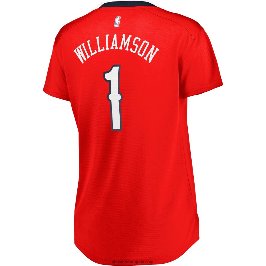 New Orleans Pelicans Zion Williamson Réplica De Camiseta Roja Fast Break Réplica 6L080N9357 NBA