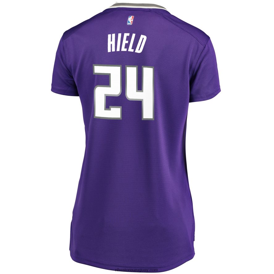 Sacramento Kings Buddy Hield Réplica de camiseta morada de descanso rápido 6L080N13696 NBA