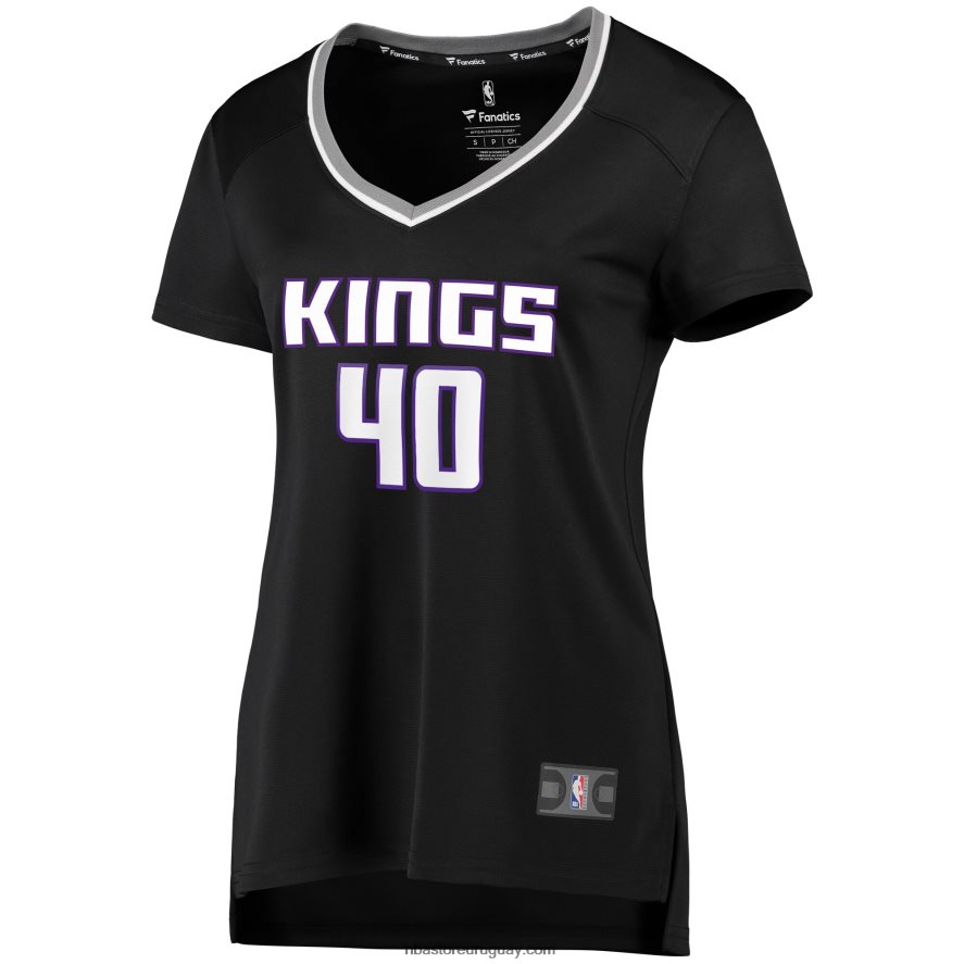 Sacramento Kings Harrison Barnes Réplica de camiseta negra de jugador de fast break 6L080N10379 NBA