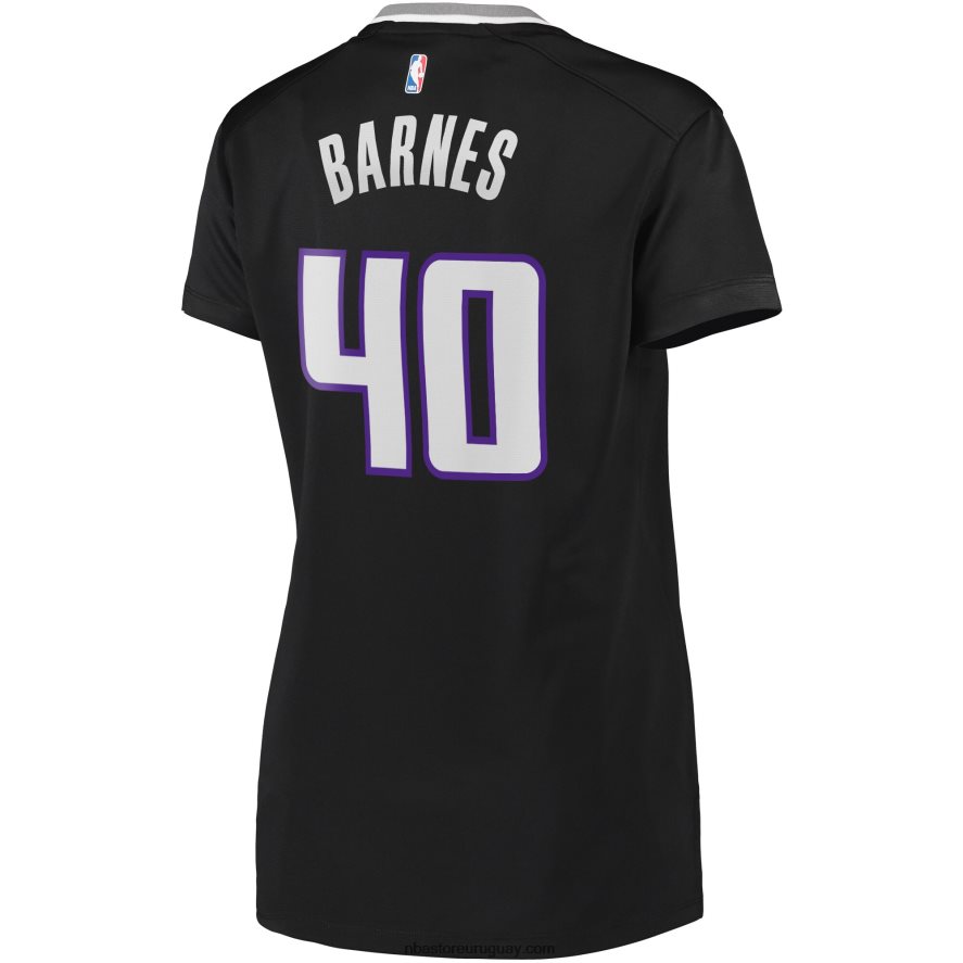 Sacramento Kings Harrison Barnes Réplica de camiseta negra de jugador de fast break 6L080N10379 NBA