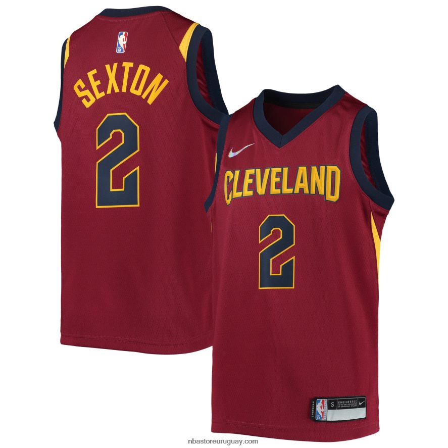cleveland cavaliers collin sexton nike vino diamante swingman jersey 6L080N17826 NBA