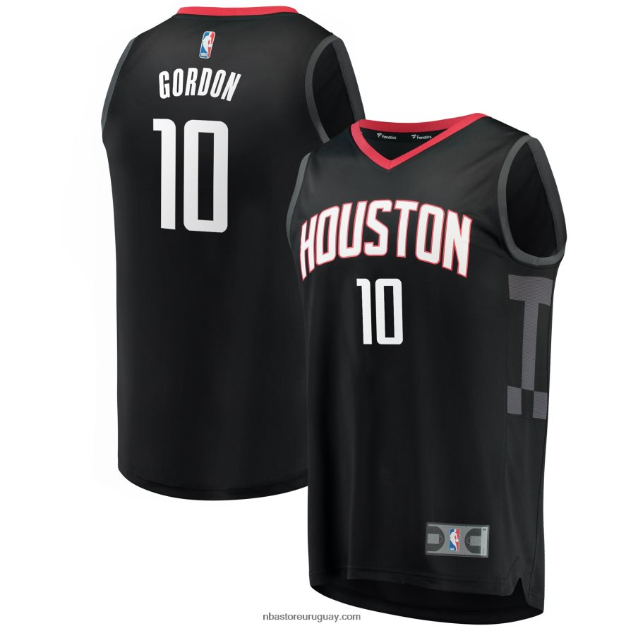 houston cohetes eric gordon negro fast break replica jersey 6L080N17815 NBA