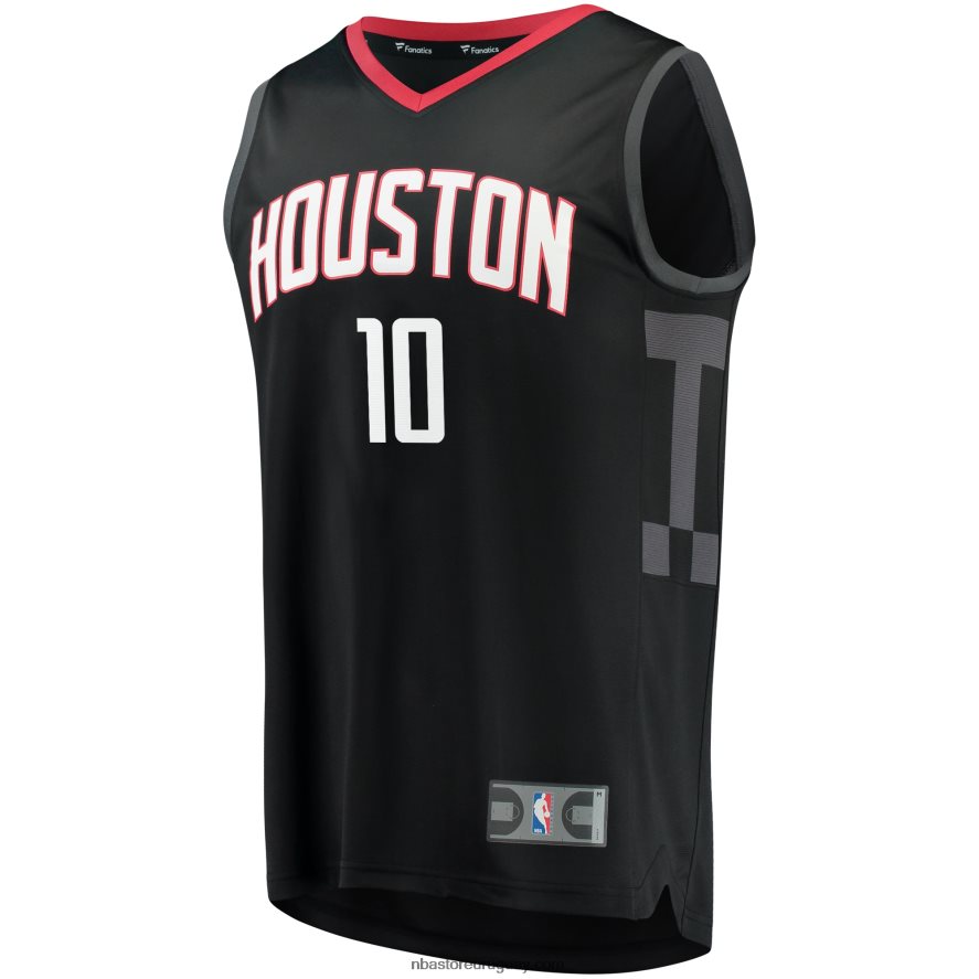 houston cohetes eric gordon negro fast break replica jersey 6L080N17815 NBA