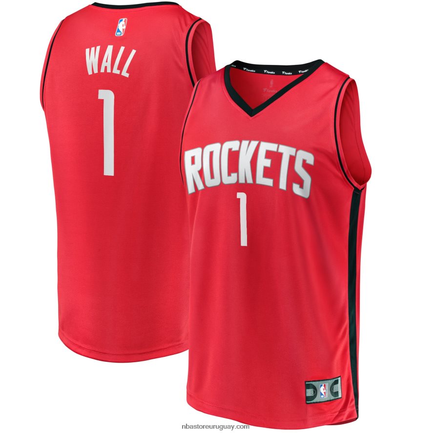 réplica de jersey rojo fast break de john wall de los houston Rockets 6L080N17002 NBA