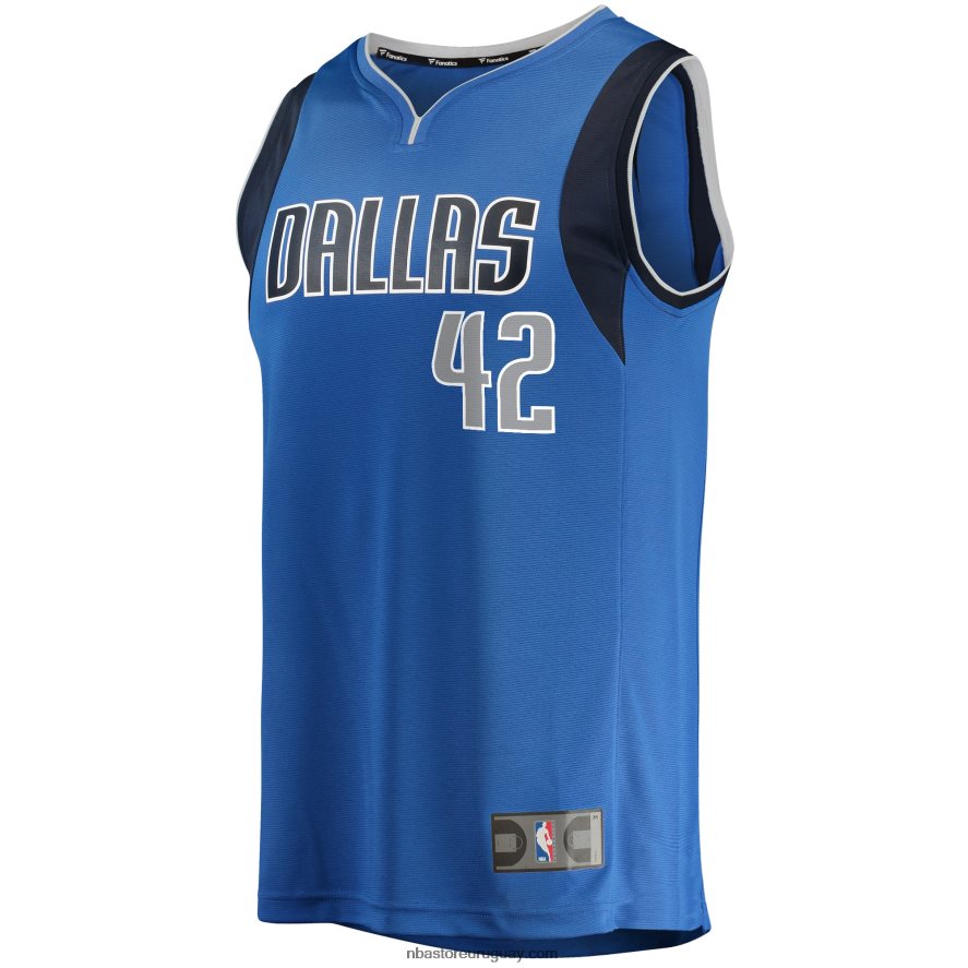 camiseta dallas mavericks maxi kleber blue fast break jugador 6L080N17846 NBA