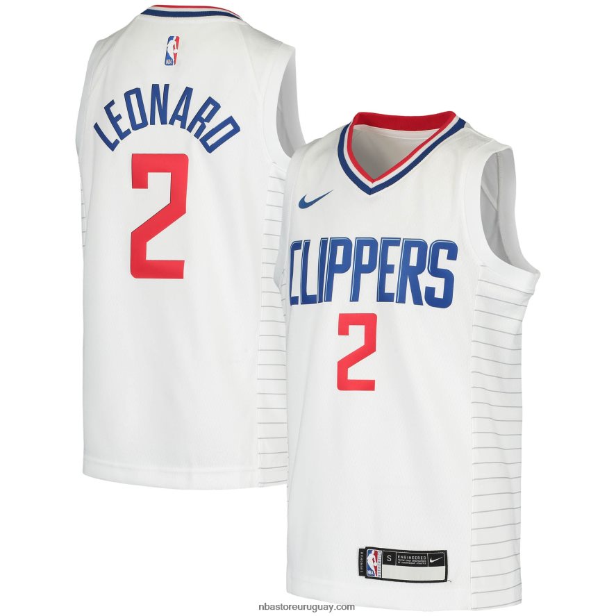 camiseta la clippers kawhi leonard nike blanca swingman 6L080N17998 NBA