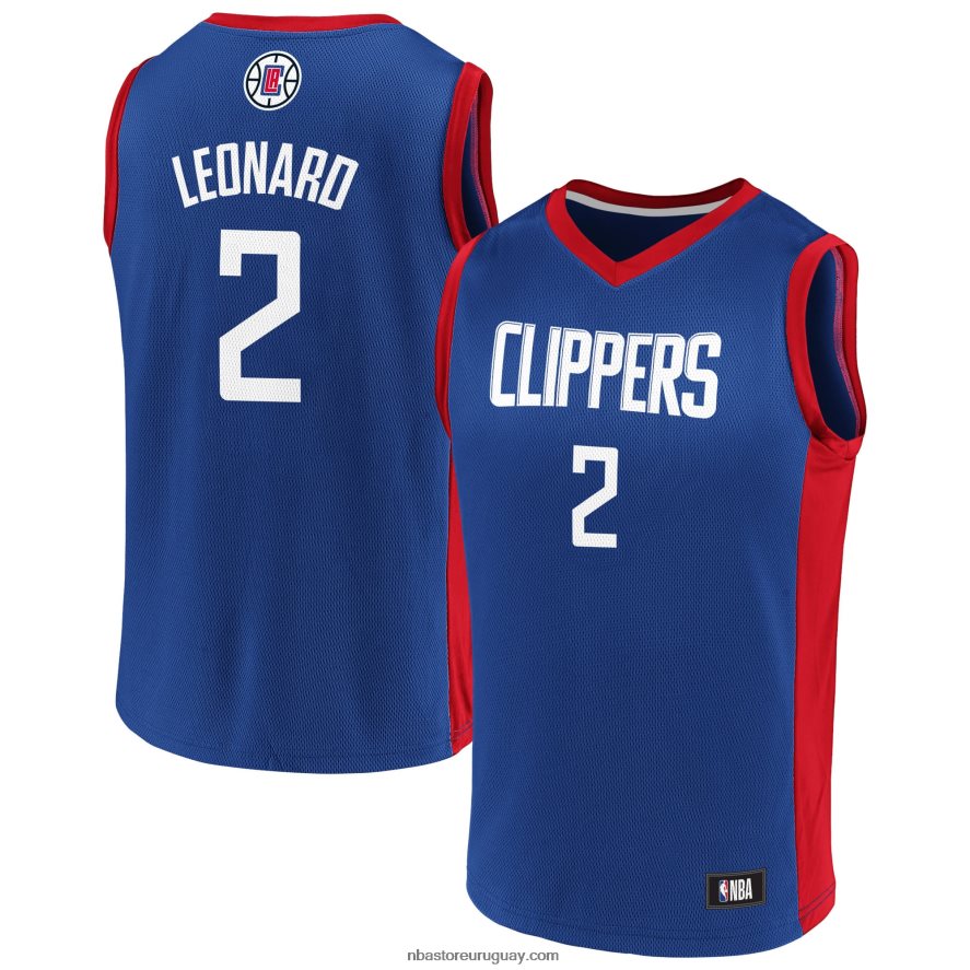 la clippers kawhi leonard camiseta de jugador real 6L080N16828 NBA