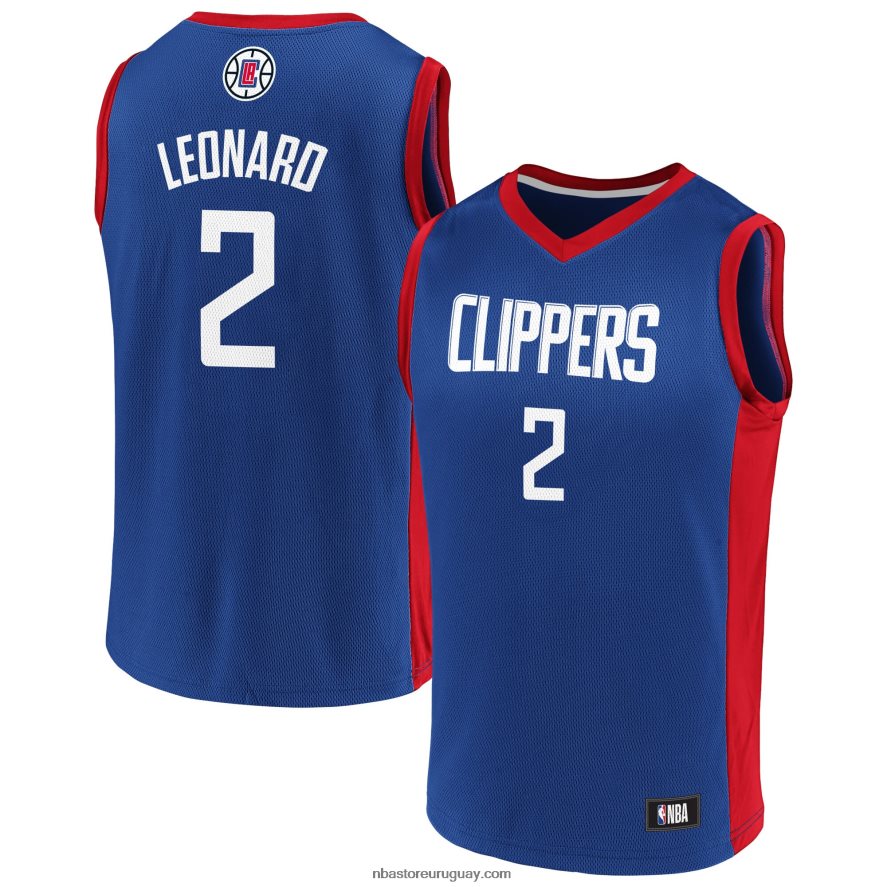 la clippers kawhi leonard camiseta de jugador real 6L080N16828 NBA