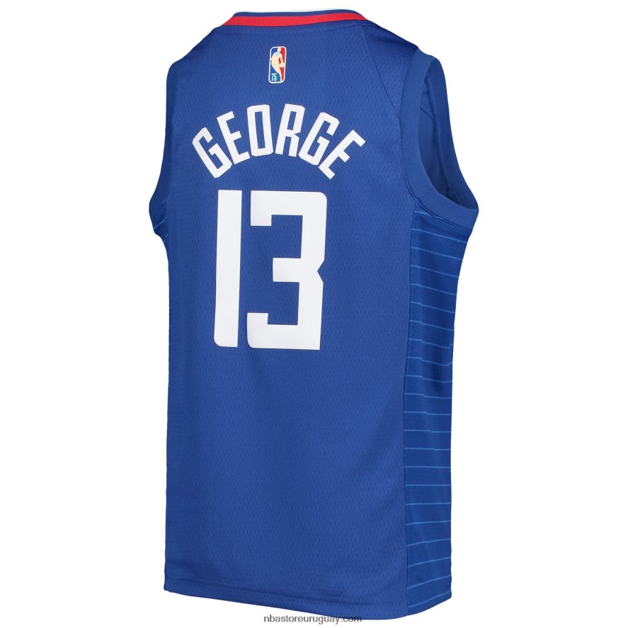 la clippers paul george nike royal diamante swingman jersey 6L080N18658 NBA