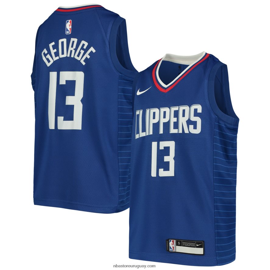 la clippers paul george nike royal swingman jersey 6L080N17201 NBA