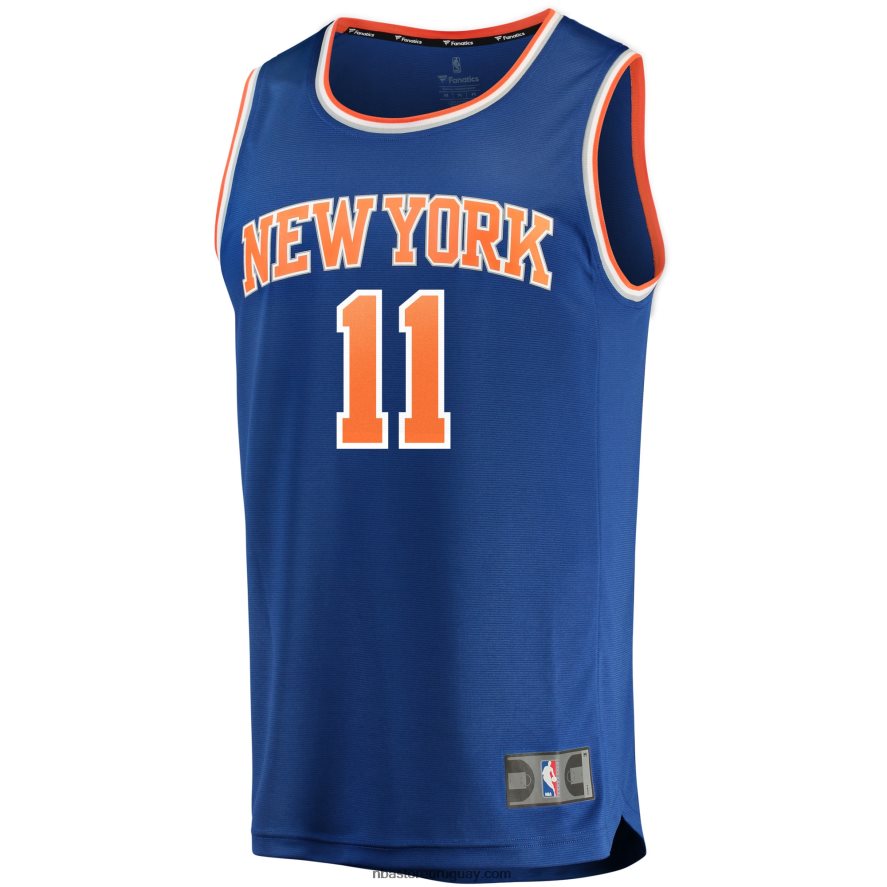 New York Knicks Frank Ntilikina Réplica de camiseta Royal Fast Break 6L080N17686 NBA