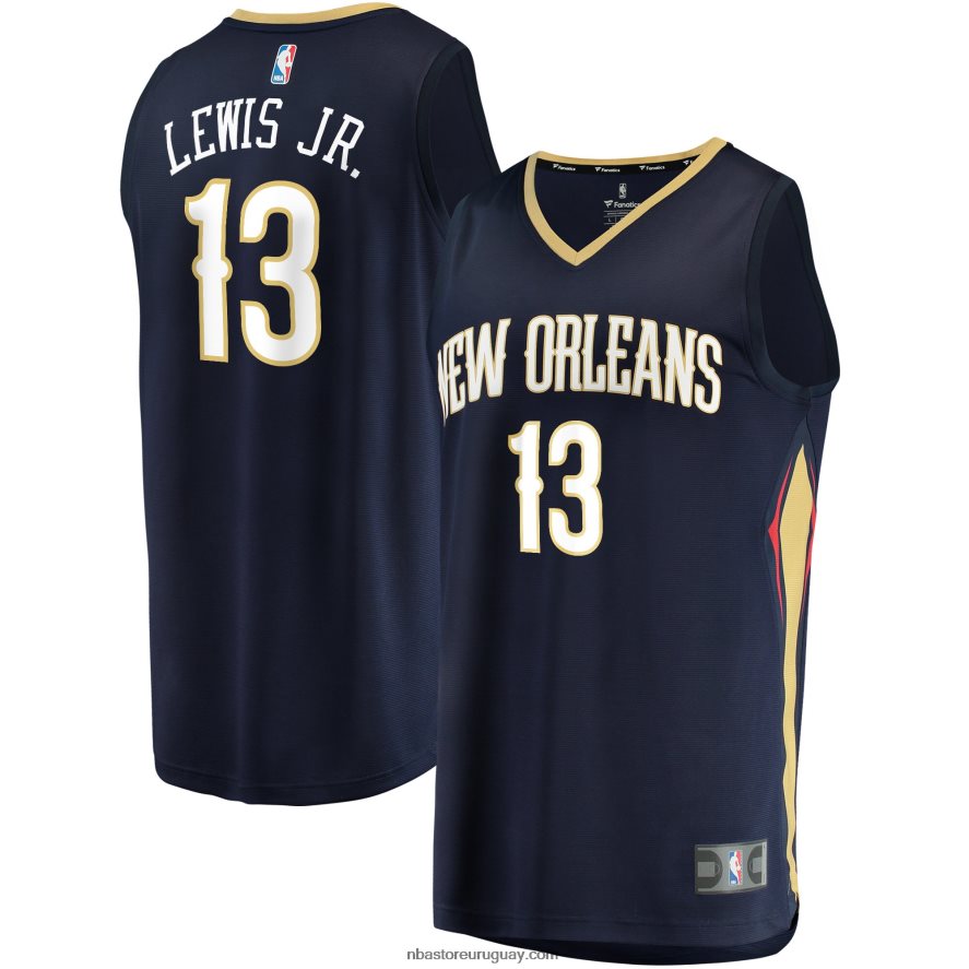 pelícanos de nueva orleans kira lewis jr. Camiseta réplica de primera ronda del draft de la Armada de 2020 con selección de descanso rápido. 6L080N18591 NBA