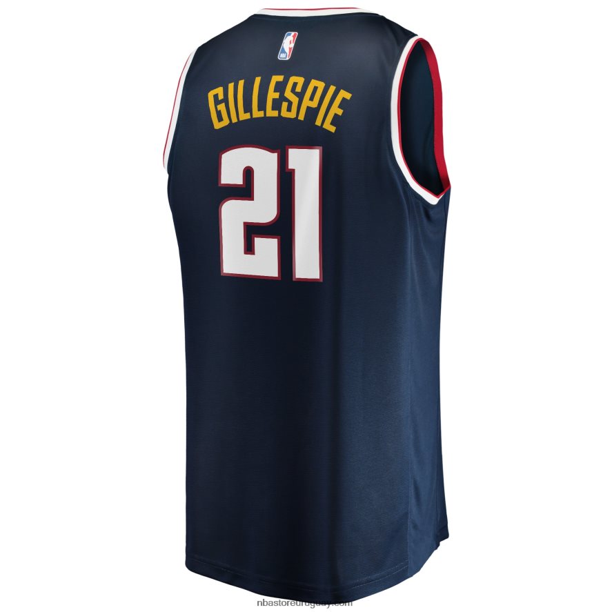 denver nuggets collin gillespie camiseta de jugador de ruptura rápida azul marino 6L080N17975 NBA