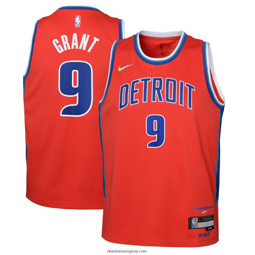 jersey detroit pistons jerami grant nike rojo swingman 6L080N18102 NBA