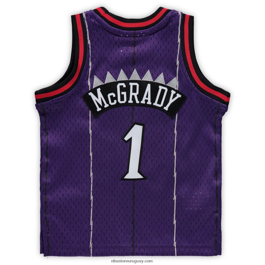 toronto raptors tracy mcgrady púrpura clásico de madera dura jugador retirado 6L080N17292 NBA