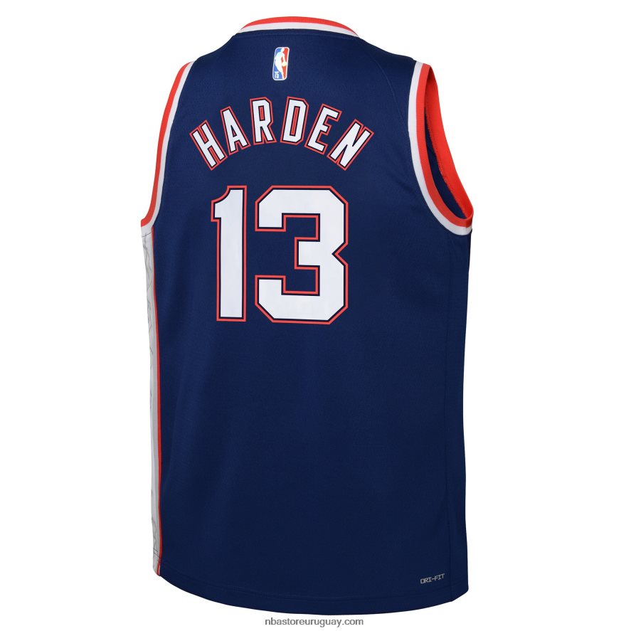 brooklyn nets james harden nike azul marino swingman jersey 6L080N17666 NBA