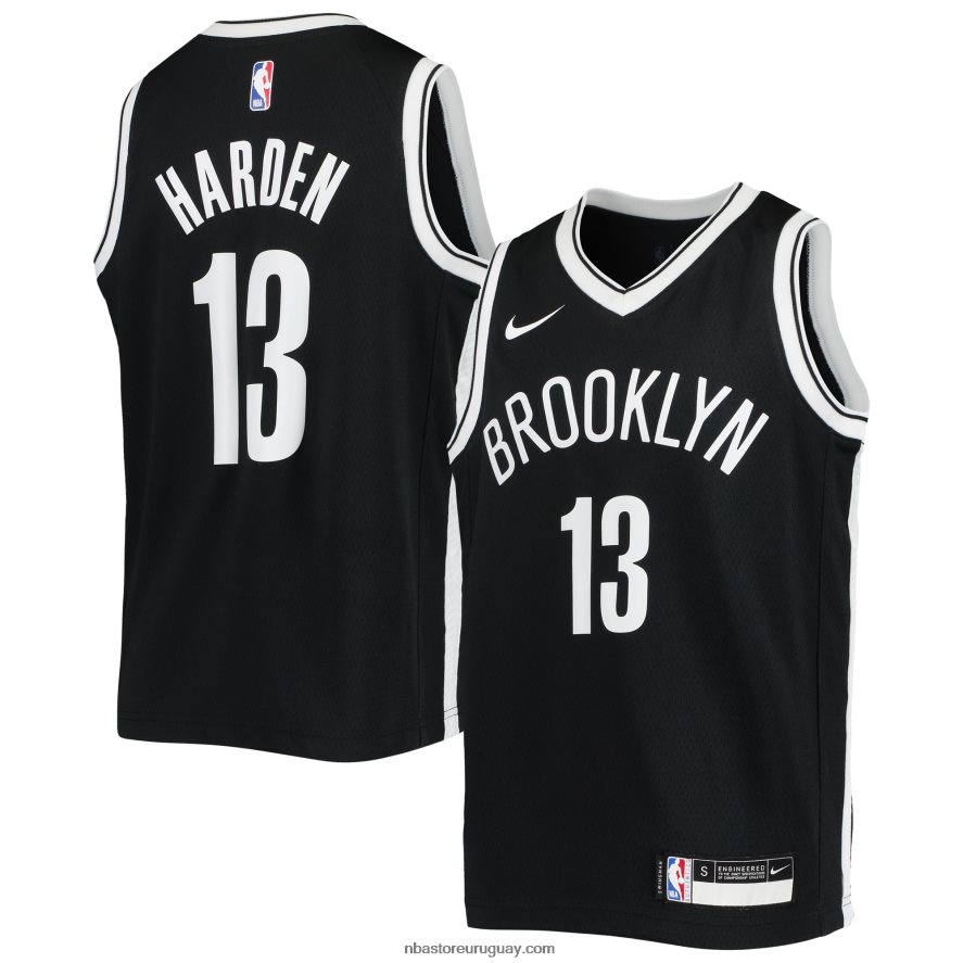 brooklyn nets james harden nike swingman negro jersey 6L080N18352 NBA