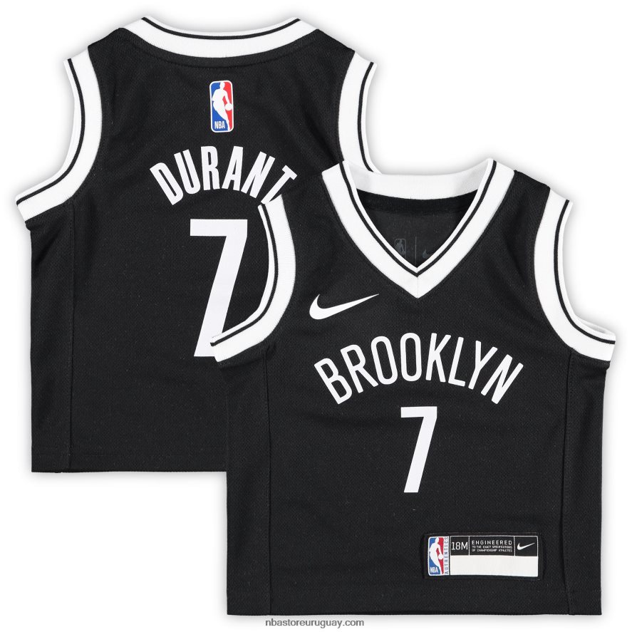 brooklyn nets kevin durant nike camiseta negra 6L080N16980 NBA