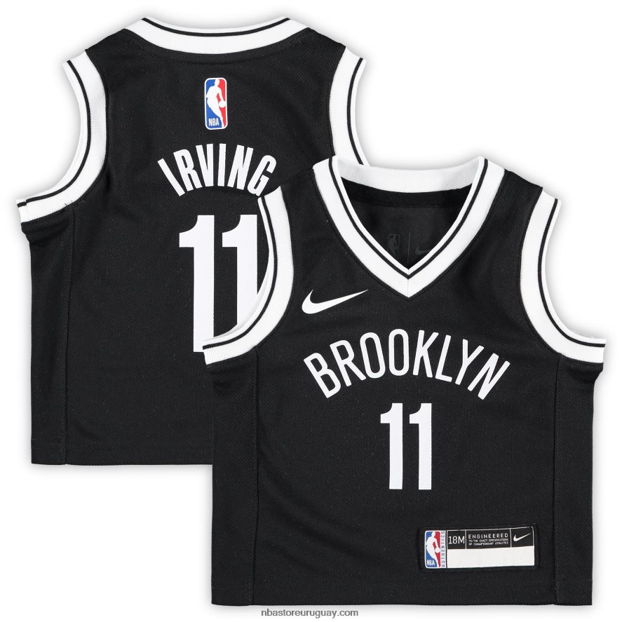 brooklyn nets kyrie irving nike camiseta negra 6L080N18948 NBA