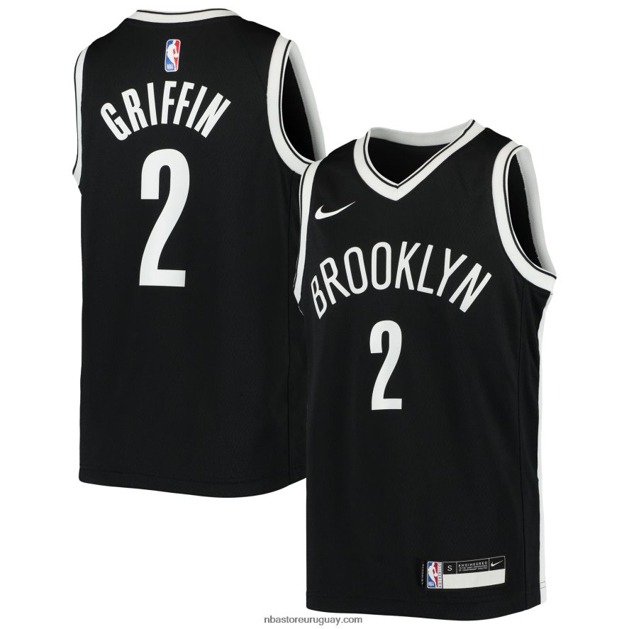 camiseta brooklyn nets blake griffin nike negro swingman 6L080N18130 NBA