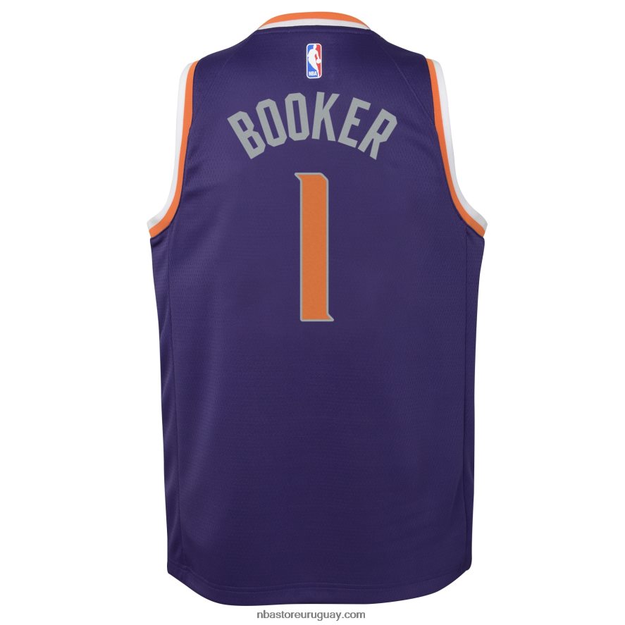 Phoenix Suns Devin Booker Nike Swingman Jersey Púrpura 6L080N17006 NBA