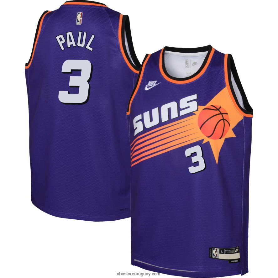 phoenix suns chris paul nike púrpura swingman jersey 6L080N16896 NBA