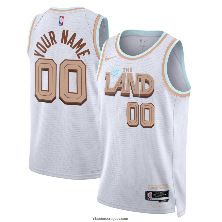 camiseta cleveland cavaliers nike blanca swingman personalizada 6L080N4255 NBA