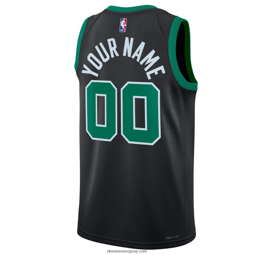 Boston Celtics Jordan marca negro swingman personalizado jersey 6L080N105 NBA