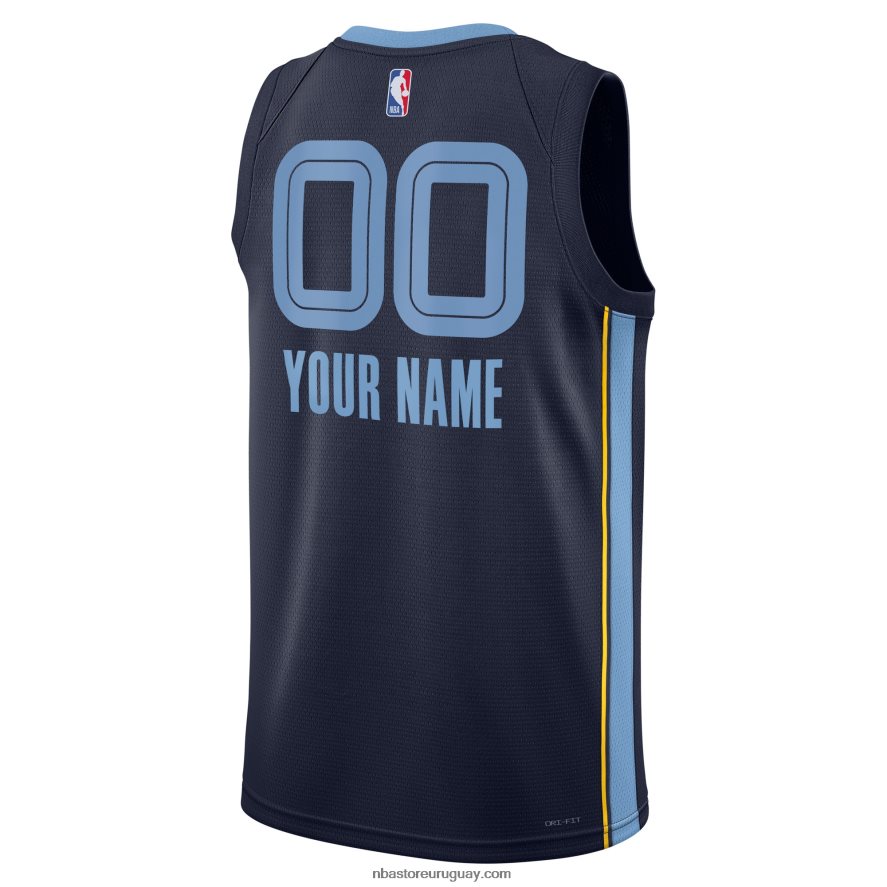 camiseta personalizada de los grizzlies de memphis nike azul marino swingman 6L080N6394 NBA