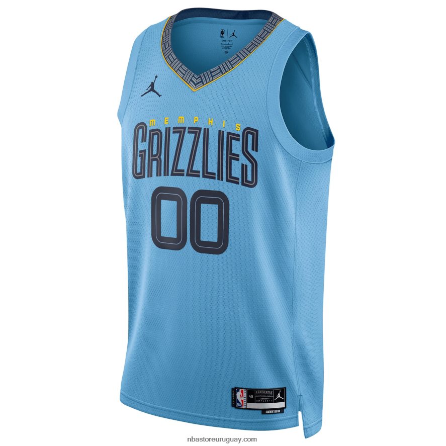 memphis grizzlies jordan brand azul swingman jersey personalizado 6L080N462 NBA