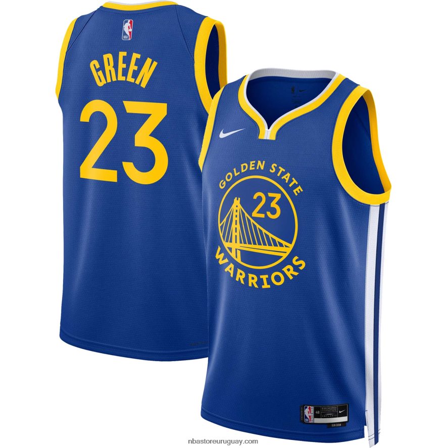 camiseta golden state warriors draymond verde nike royal swingman 6L080N582 NBA