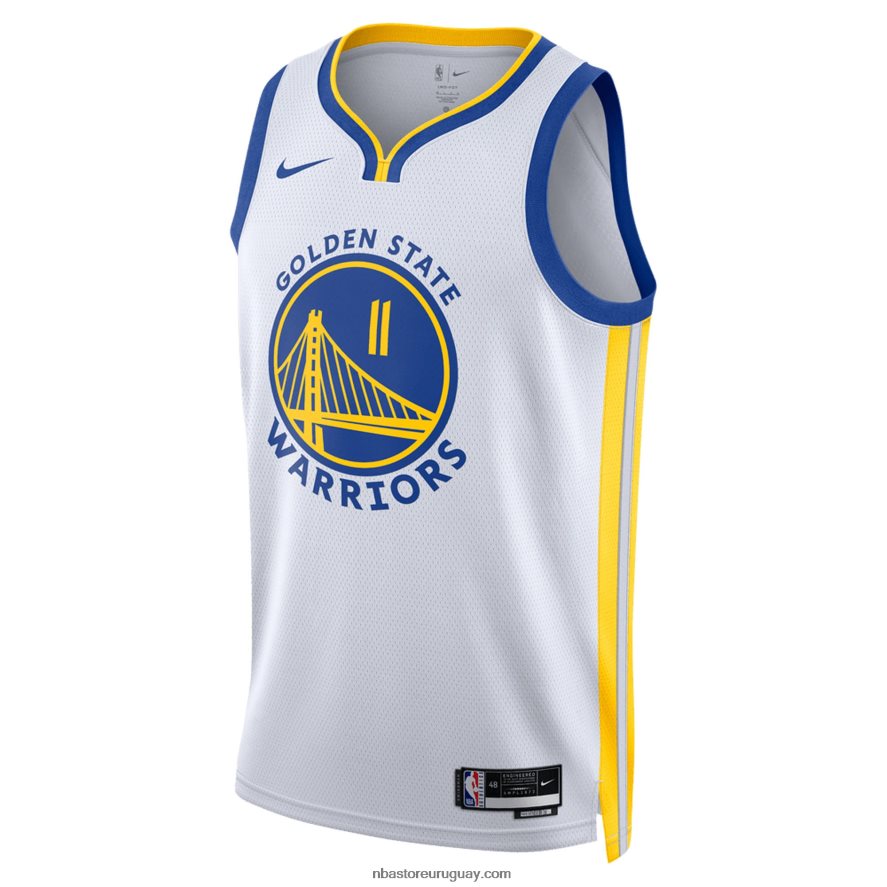 camiseta golden state warriors klay thompson nike blanca swingman 6L080N8914 NBA