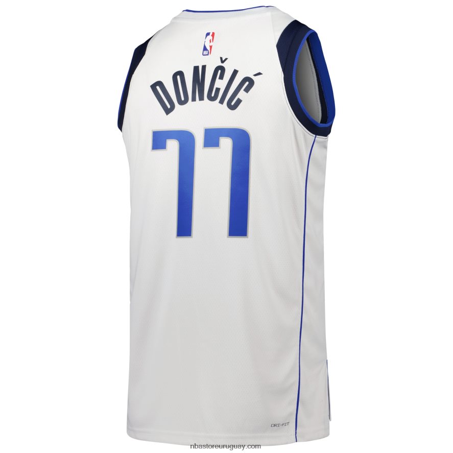 camiseta nike luka doncic dallas mavericks blanca swingman 6L080N6175 NBA