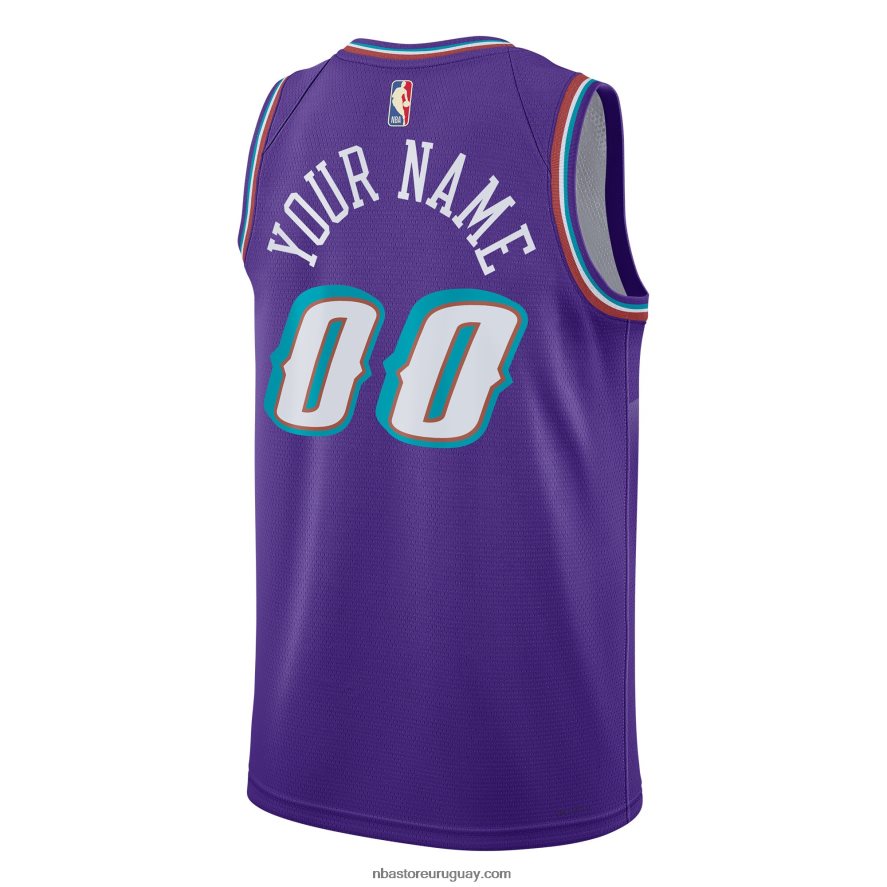 camiseta de utah jazz nike púrpura personalizada swingman 6L080N165 NBA