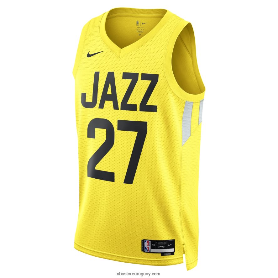 utah jazz rudy gobert nike oro swingman jersey 6L080N12496 NBA