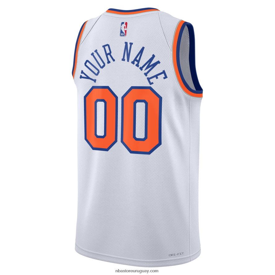camiseta new york knicks nike blanca swingman personalizada 6L080N4796 NBA