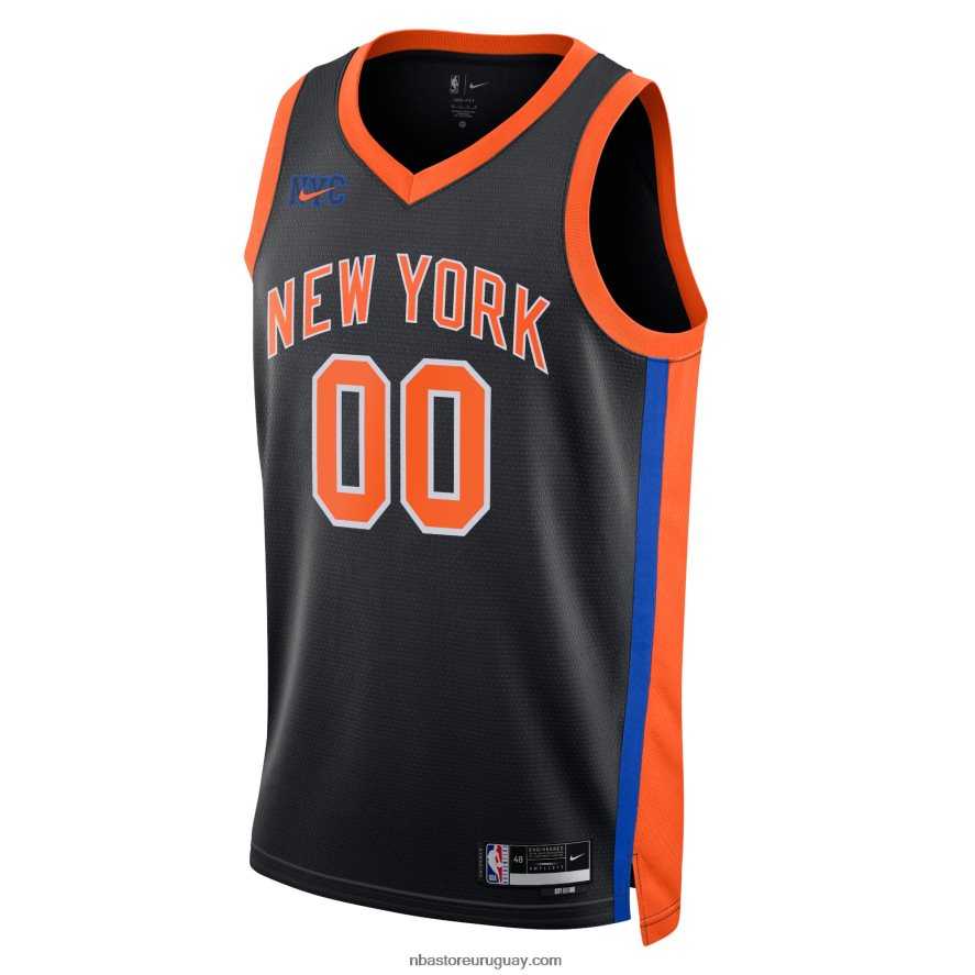 camiseta new york knicks nike swingman negra 6L080N43 NBA