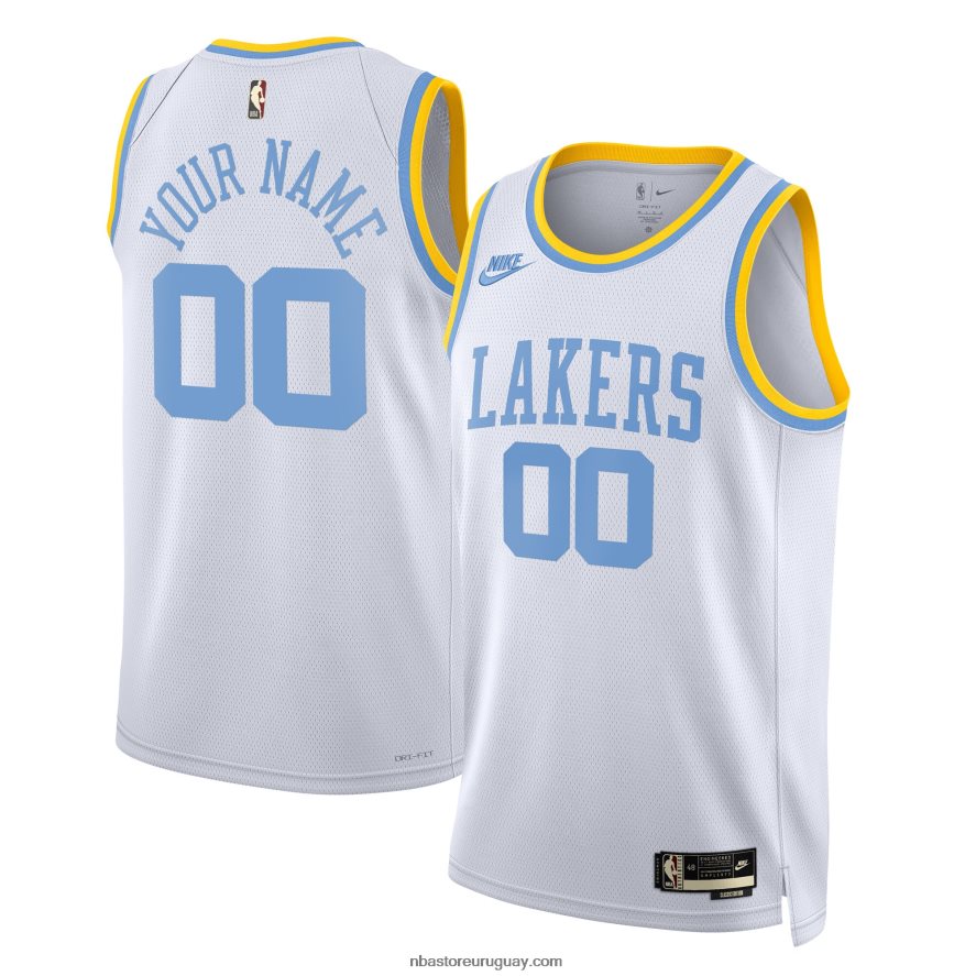 camiseta los angeles lakers nike blanca personalizada swingman 6L080N64 NBA