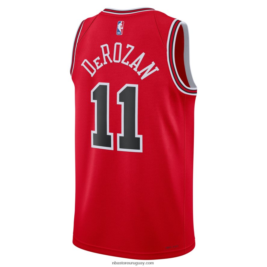 camiseta chicago bulls demar derozan nike rojo swingman 6L080N141 NBA