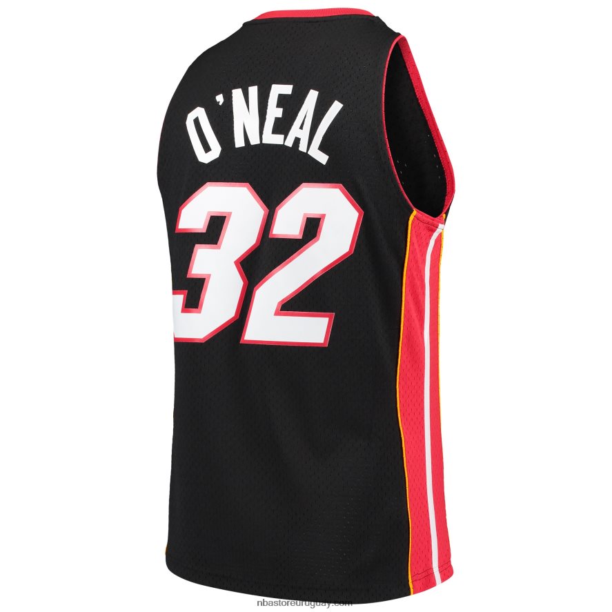 shaquille o\'neal miami heat mitchell & ness hardwood classics swingman jersey - negro 6L080N2193 NBA