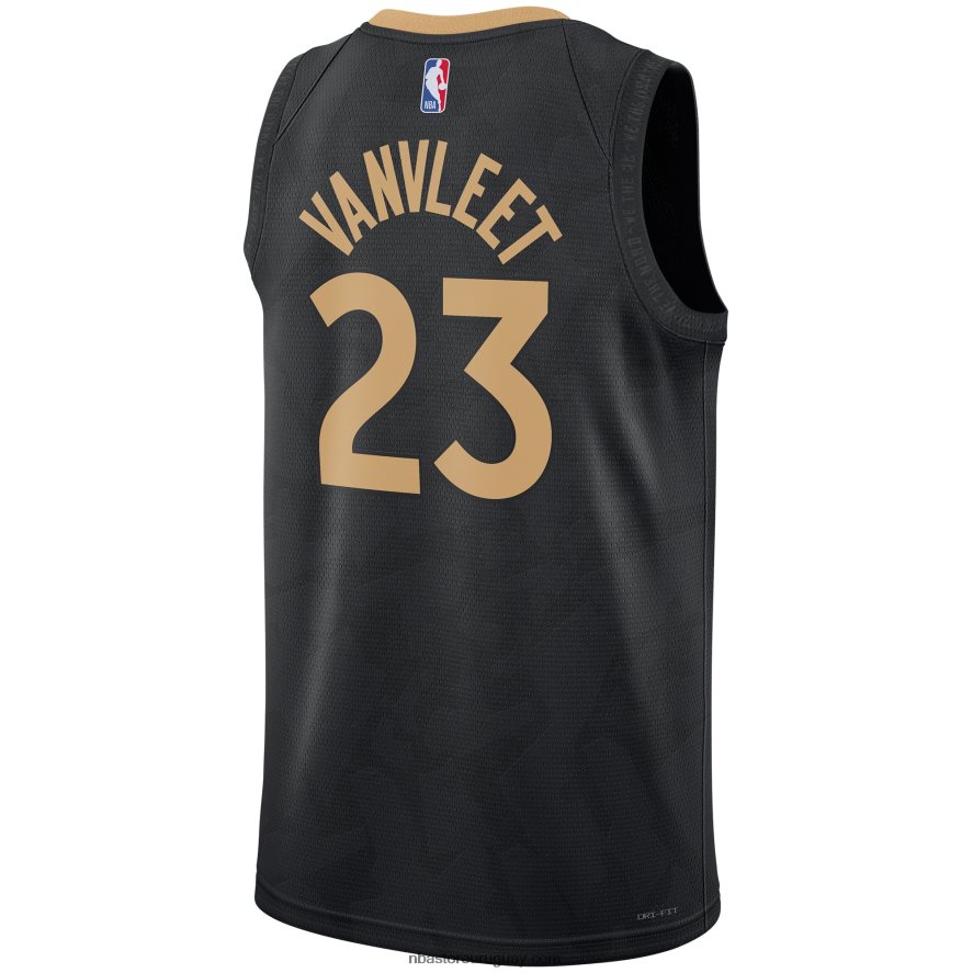 camiseta toronto raptors fred vanvleet nike swingman negra 6L080N6641 NBA
